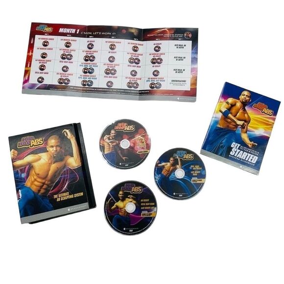 BeachBody Shaun T's Hip Hop Abs (DVD, 3-Disc Set, 2011) Fitness Workout Program - Picture 3 of 12